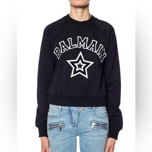 Authentic Balmain graphic sweatshirt